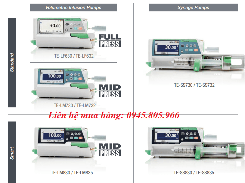 Bơm tiêm điện Terumo TE-SS730